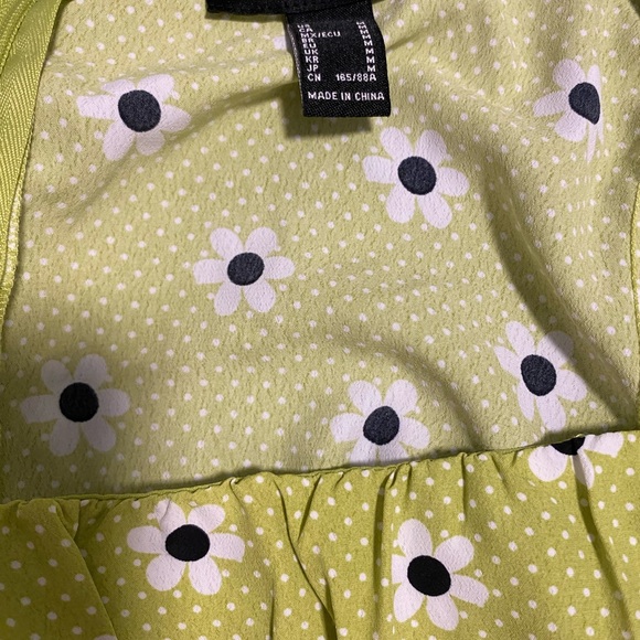 Green forever 21 summer dress - Picture 2 of 3